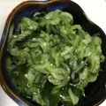 ＊chi〜ko＊'s cooksnap of when they made わかめときゅうりのごまナムル【作り置き】.