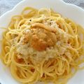 ♡ともりん's cooksnap of when they made 大人の生うにのクリームパスタ.