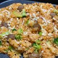 sharyuta's cooksnap of when they made ホットプレートで簡単☆ナポリタンライス.