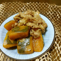 りゆじゆのばあば's cooksnap of when they made 簡単♪南瓜と豚肉の煮物【常備菜】.