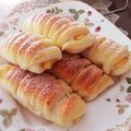Mickey☆ゆう's cooksnap of when they made ふわふわ可愛いクリームパン♡ ﻿.