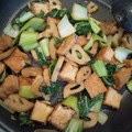 SACHI23M's cooksnap of when they made れんこんと厚揚げと青梗菜のきんぴら.