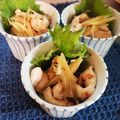 チコリママ's cooksnap of when they made 鶏むね肉の梅あえ.