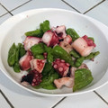 amorn's cooksnap of when they made ししとう☆タコの塩炒め.