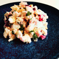 E吉☆'s cooksnap of when they made はんぺんと漬物のマヨ和え.