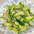 柩の嫁's cooksnap of when they made 和えるだけ!!簡単♬じゃこ胡瓜サラダ.