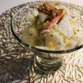 E吉☆'s cooksnap of when they made 梨とキャベツ、カニカマのサラダ.