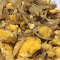 ケイミ's cooksnap of when they made えのきと卵の旨だれ炒め＼(^o^)／.