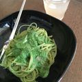 923923's cooksnap of when they made ほうれん草クリームパスタ.