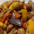 toshio39's cooksnap of when they made パプリカとウインナーのオイスター炒め.