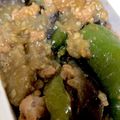 ぽこ太のママ's cooksnap of when they made 茄子☆ﾋﾟｰﾏﾝ☆挽き肉で味噌炒め.