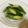 nana_tenjo's cooksnap of when they made 作り置き☆オクラ☆白だし和え.