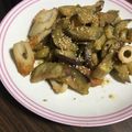 みちばん♡'s cooksnap of when they made なすとちくわの甘辛生姜炒め.
