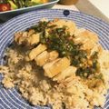 chibijuju's cooksnap of when they made 簡単なのに本格的で美味!!カオマンガイ♡.