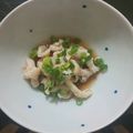 aki☆17's cooksnap of when they made 居酒屋メニュー★簡単♪鶏皮ポン酢♡.