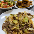 uuuuu7's cooksnap of when they made 牛肉キャベツの白ゴマ野菜炒め♪簡単.