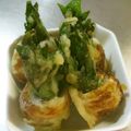 由芽15's cooksnap of when they made ちくわのしそ巻き天ぷら.