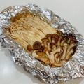 ゆにこーん☆'s cooksnap of when they made あと一品に、えのきバターのホイル焼き.
