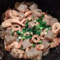 みこひろママ's cooksnap of when they made 作り置き。蒟蒻と竹輪の煮物.