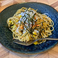 さとちえたん's cooksnap of when they made 簡単♪しらすと鮭の和風パスタ♪.
