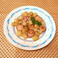 なつき☆ミ's cooksnap of when they made じゃがウインナーのマヨ炒め.
