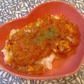 tikariri's cooksnap of when they made 圧力鍋で簡単！無水チキンカレー.