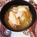 なまけもの612's cooksnap of when they made 【魚】　シャケのアラ煮汁.