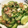 YUKIKI☆'s cooksnap of when they made ズボラ副菜　きゅうりの和え物.