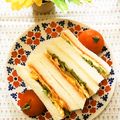 ジュリネ☆'s cooksnap of when they made ＊うす焼き卵とレタスのサンドイッチ＊.