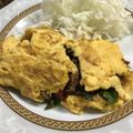 ぷりまめ's cooksnap of when they made ガパオをリメイク☆ふわふわオムレツ.