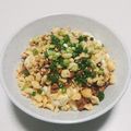 もぐ・ω・くま's cooksnap of when they made 簡単5分！あっさり納豆豆腐丼♪.