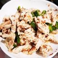 あまね's cooksnap of when they made 超簡単夏バテ解消ゴーヤと鳥胸肉の梅肉和え.
