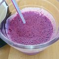 やぶすけ's cooksnap of when they made ダブルベリーとヨーグルトのスムージー。.