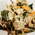 YOU1416's cooksnap of when they made 空芯菜と豚バラのオイスターソース炒め.