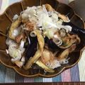 moiaussi's cooksnap of when they made ポン酢で茄子キムチのおそうめん.