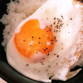 まーく71's cooksnap of when they made ひとりランチ 簡単☆目玉焼き丼.