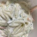 よーよー1970's cooksnap of when they made お二人さんの☆スパゲッティーサラダ！.