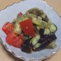 きらり流れ星's cooksnap of when they made なすとトマトのマリネ.