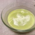 のりすけ＊'s cooksnap of when they made グリーンピースと新玉葱のポタージュ.