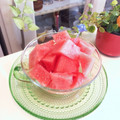 kpえもん♪'s cooksnap of when they made スイカをどんどん食べれちゃう切り方♡.