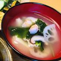 tsunamon's cooksnap of when they made 海老と豆腐の簡単☆中華スープ.