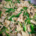 ねこぱん0655's cooksnap of when they made 豚こまともやしのニラ炒め.