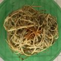 4K3YAS☆'s cooksnap of when they made 海苔クリームパスタ.