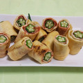 みかかめ's cooksnap of when they made オクラと梅かつおのお揚げ巻き焼き.
