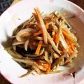 ゆゆよん's cooksnap of when they made ごぼうと白滝の煮物 食物繊維豊富な常備菜.