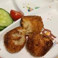 ハシビロ★'s cooksnap of when they made パンクしない冷凍コロッケの揚げ方.