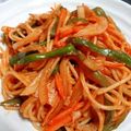 ☆クッキングパンダ☆'s cooksnap of when they made 昔、食べた昭和のスパゲッティナポリタン.
