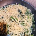 スヤジフ's cooksnap of when they made ツナとほうれん草のパスタ バター醤油で.