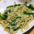 ぽちぼて's cooksnap of when they made ピーマンえのきシラスのバター炒め.