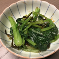 そのうち老々's cooksnap of when they made [レンジで]江戸菜の和え物　わさび風味.